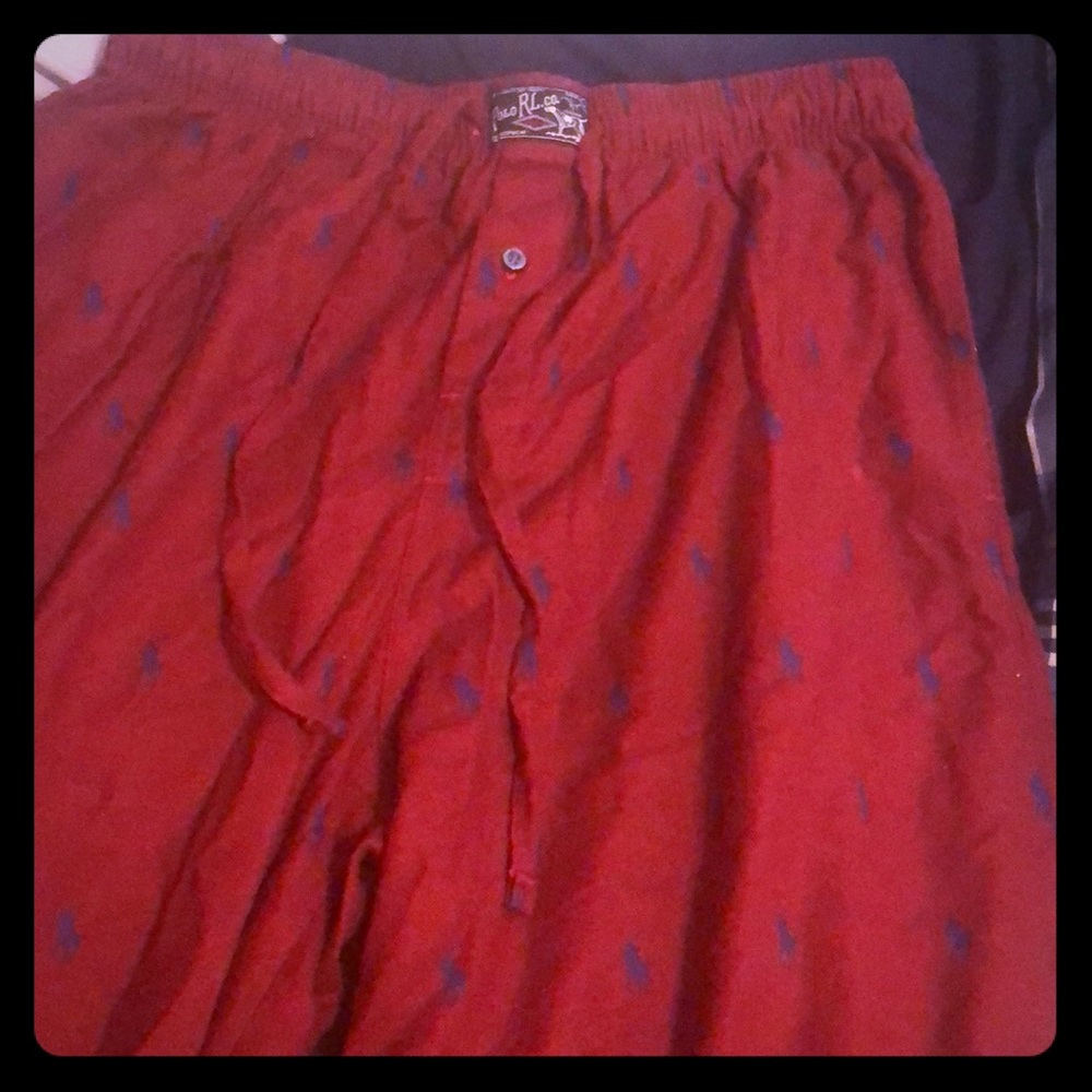 Polo pajama pants
